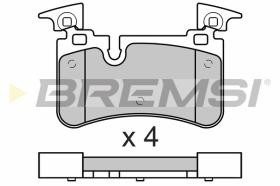 Bremsi BP3676 - PASTILLA DE FRENO | BRAKE PADS