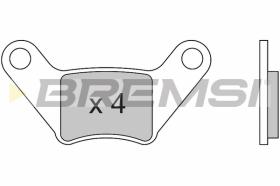 Bremsi BP3679 - PASTILLA DE FRENO | BRAKE PADS