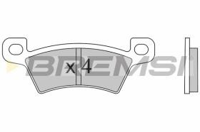 Bremsi BP3680 - PASTILLA DE FRENO | BRAKE PADS