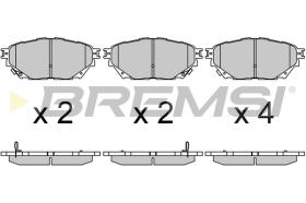 Bremsi BP3685 - PASTILLA DE FRENO | BRAKE PADS