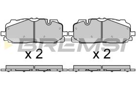 Bremsi BP3687 - PASTTILLA DE  FRENO | BRAKE PADS