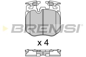 Bremsi BP3692 - PASTTILLA DE  FRENO | BRAKE PADS