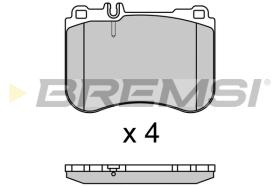 Bremsi BP3696 - PASTILLA DE FRENO | BRAKE PADS