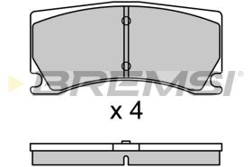 Bremsi BP3699 - PASTTILLA DE  FRENO | BRAKE PADS