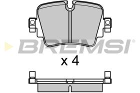 Bremsi BP3700 - PASTTILLA DE  FRENO | BRAKE PADS