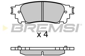 Bremsi BP3704 - PASTILLA DE FRENO | BRAKE PADS