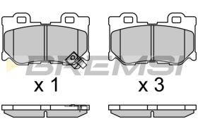 Bremsi BP3711 - PASTTILLA DE  FRENO | BRAKE PADS