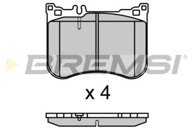 Bremsi BP3712 - PASTILLA DE FRENO | BRAKE PADS