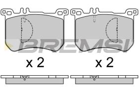 Bremsi BP3714 - PASTTILLA DE  FRENO | BRAKE PADS