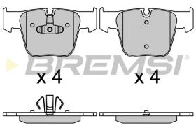 Bremsi BP3715 - PASTTILLA DE  FRENO | BRAKE PADS