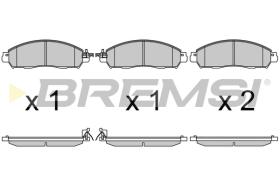 Bremsi BP3721 - PASTTILLA DE  FRENO | BRAKE PADS