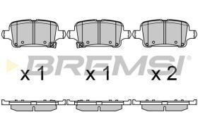 Bremsi BP3723 - PASTILLA DE FRENO | BRAKE PADS