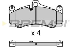 Bremsi BP3728 - PASTTILLA DE  FRENO | BRAKE PADS