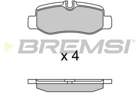 Bremsi BP3734 - PASTTILLA DE  FRENO | BRAKE PADS