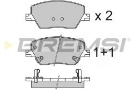 Bremsi BP3735 - PASTTILLA DE  FRENO | BRAKE PADS