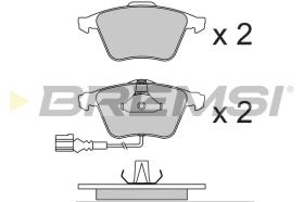 Bremsi BP3741 - PASTTILLA DE  FRENO | BRAKE PADS
