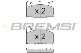 Bremsi BP3742 - BRAKE PADS