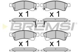 Bremsi BP3746 - PASTTILLA DE  FRENO | BRAKE PADS