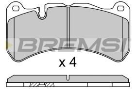 Bremsi BP3752 - PASTILLA DE FRENO | BRAKE PADS