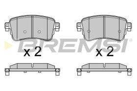 Bremsi BP3753 - PASTTILLA DE  FRENO | BRAKE PADS
