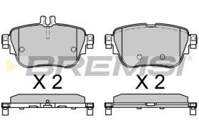 Bremsi BP3758 - PASTILLA DE FRENO | BRAKE PADS