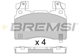Bremsi BP3760 - PASTTILLA DE  FRENO | BRAKE PADS