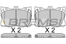 Bremsi BP3762 - PASTILLA DE FRENO | BRAKE PADS