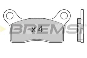 Bremsi BP3765 - PASTTILLA DE  FRENO | BRAKE PADS