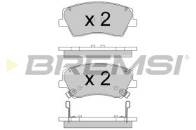 Bremsi BP3766 - PASTTILLA DE  FRENO | BRAKE PADS