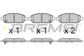 Bremsi BP3767 - PASTTILLA DE  FRENO | BRAKE PADS