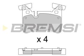 Bremsi BP3773 - PASTILLA DE FRENO | BRAKE PADS