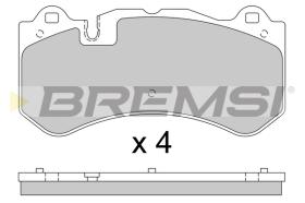 Bremsi BP3784 - PASTILLA DE FRENO | BRAKE PADS
