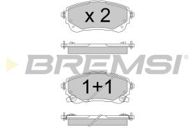 Bremsi BP3788 - PASTTILLA DE  FRENO | BRAKE PADS