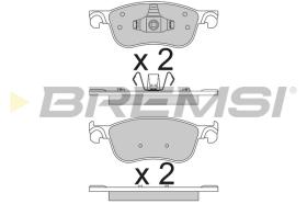 Bremsi BP3791 - PASTILLA DE FRENO | BRAKE PADS
