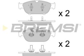 Bremsi BP3795 - PASTILLA DE FRENO | BRAKE PADS