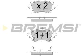 Bremsi BP3796 - PASTILLA DE FRENO | BRAKE PADS