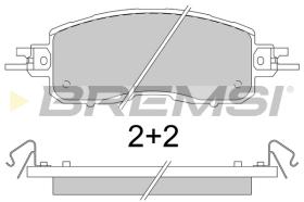 Bremsi BP3797 - PASTTILLA DE  FRENO | BRAKE PADS