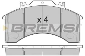 Bremsi BP7251 - PASTTILLA DE  FRENO | BRAKE PADS