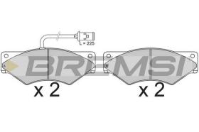 Bremsi BP7253 - PASTTILLA DE  FRENO | BRAKE PADS