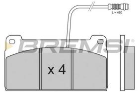 Bremsi BP7254 - BRAKE PADS