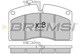 Bremsi BP7262 - BRAKE PADS