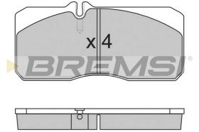 Bremsi BP7267 - PASTILLA DE FRENO | BRAKE PADS