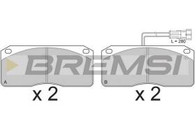 Bremsi BP7271 - PASTTILLA DE  FRENO | BRAKE PADS