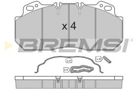 Bremsi BP7280 - PASTTILLA DE  FRENO | BRAKE PADS