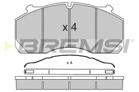 Bremsi BP7304 - PASTILLA DE FRENO | BRAKE PADS