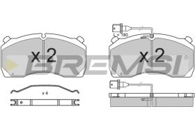 Bremsi BP7305 - PASTTILLA DE  FRENO | BRAKE PADS