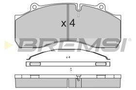 Bremsi BP7308 - PASTIGLIE FRENO | BRAKE PADS