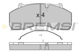 Bremsi BP7309 - PASTILLA DE FRENO | BRAKE PADS