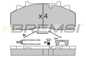 Bremsi BP7318 - PASTIGLIE FRENO | BRAKE PADS