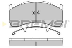 Bremsi BP7320 - PASTIGLIE FRENO | BRAKE PADS